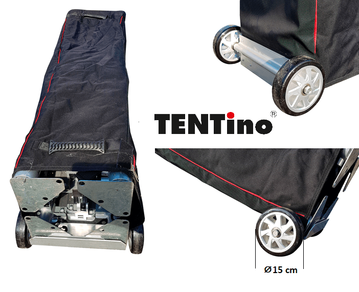Torba tentino na kółkach, rozmiar koła 15cm